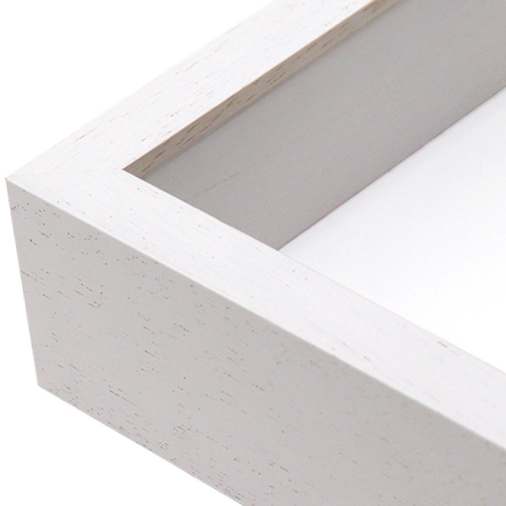 MRN-S5527-C ホワイト　[ボックス額縁/UVカットアクリル]　SN120/W16