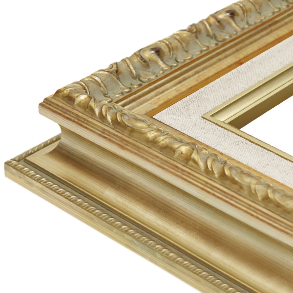 MRN-A5526-G シルバー 　[油彩額縁/UVカットアクリル]　SN300/W70