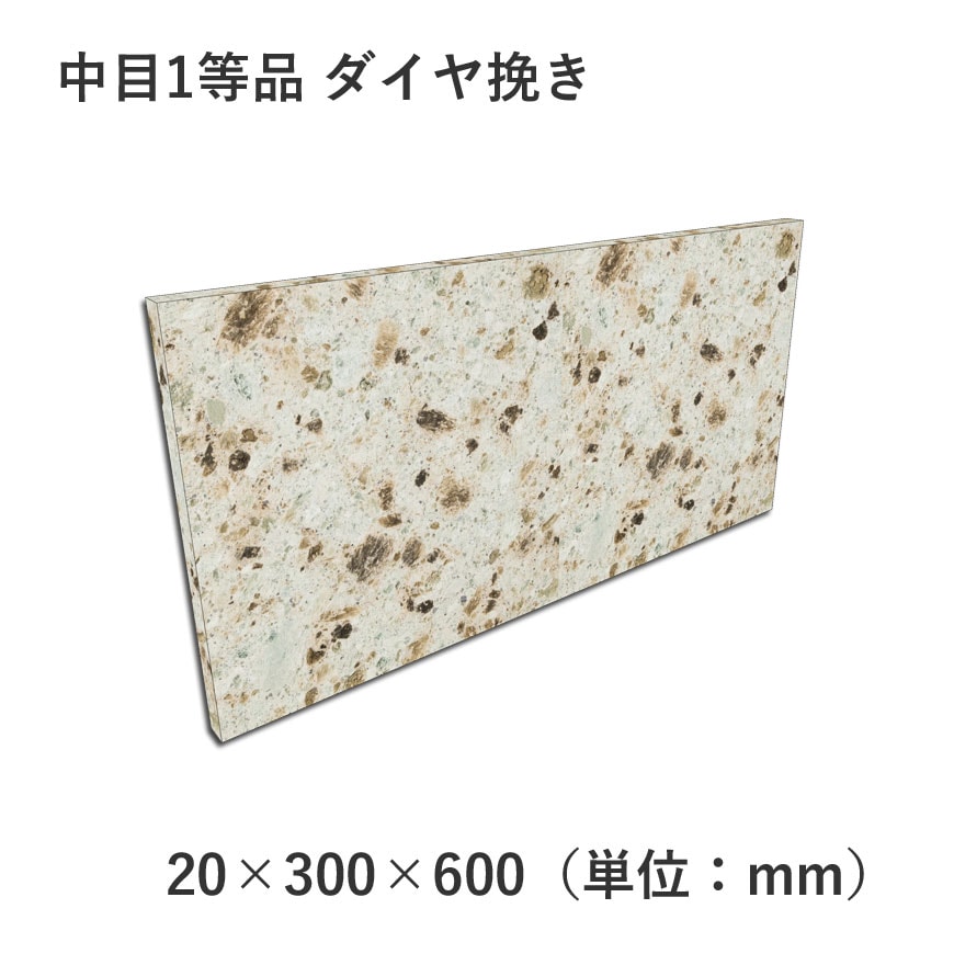 中目1等品 ダイヤ挽き 20×300×600 | すべての商品 | 大谷石、新大谷石