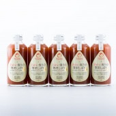 あかい実りの贅沢しぼり(さらり・白)180ml5本セット(化粧箱)
