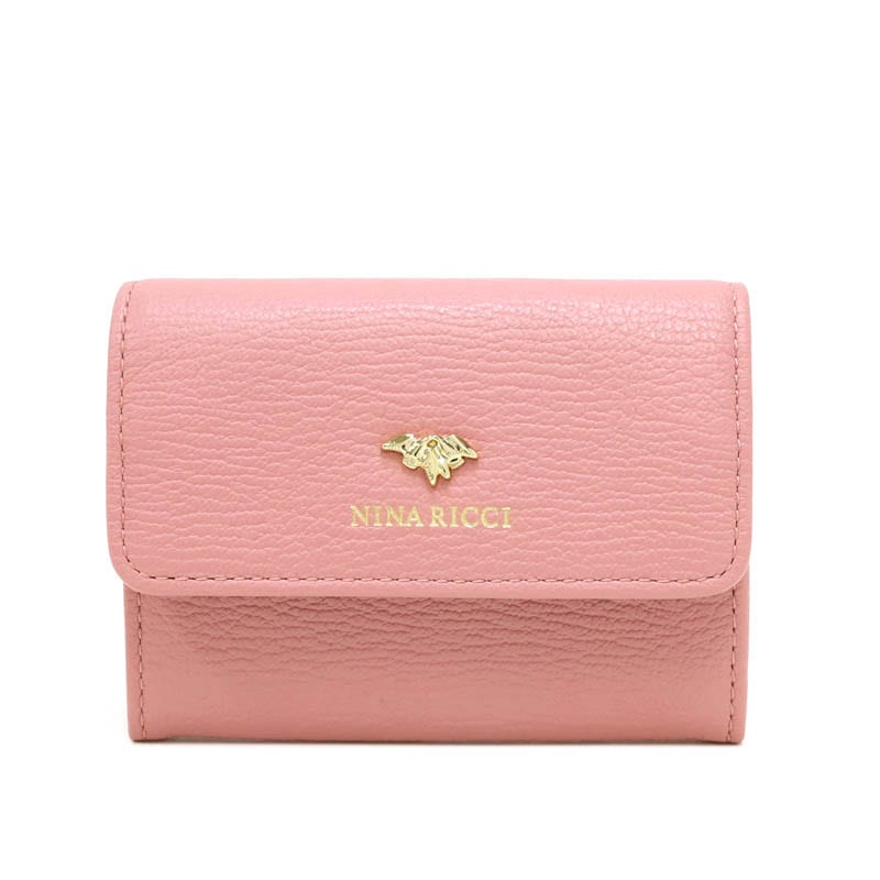 ニナリッチ(ウォレット) 二つ折りコンパクト財布【コロンブパース】 レディース ピンク F