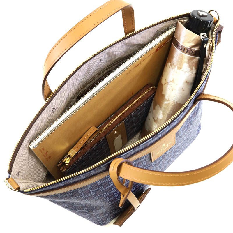 ランバン コレクション】 フェリア ショルダー付き手提げバッグ