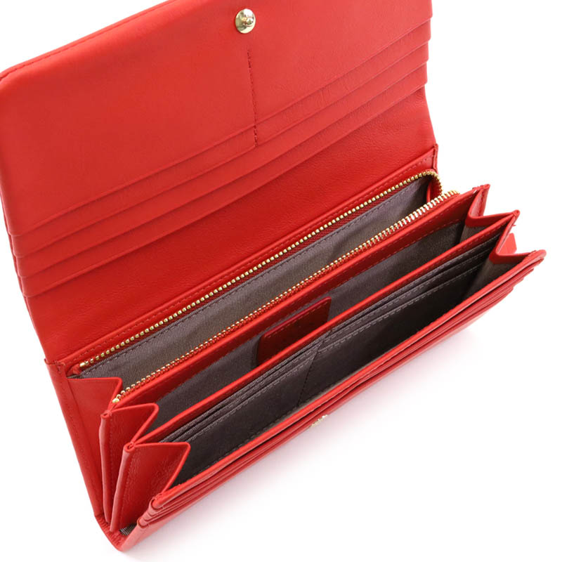 ランバン コレクション】 ラペリ パース かぶせ長財布 [65-6614