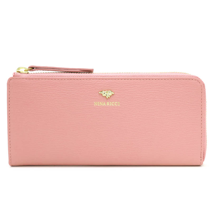 ニナ リッチ】コロンブ パース L字ファスナー長財布 [85-1483