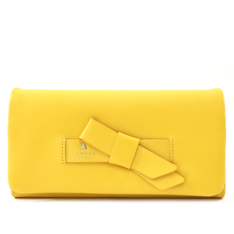 ランバン コレクション】 ラペリ パース かぶせ長財布 [65-6614