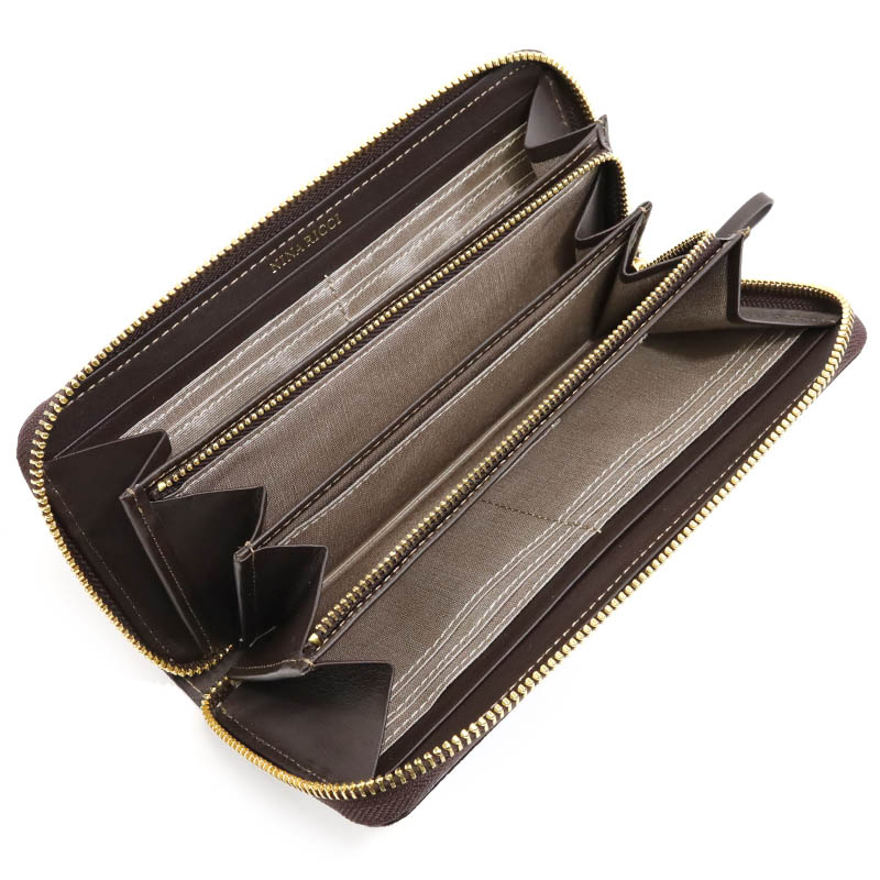 ニナ リッチ】アトレ ヌーボー パース ラウンドファスナー長財布