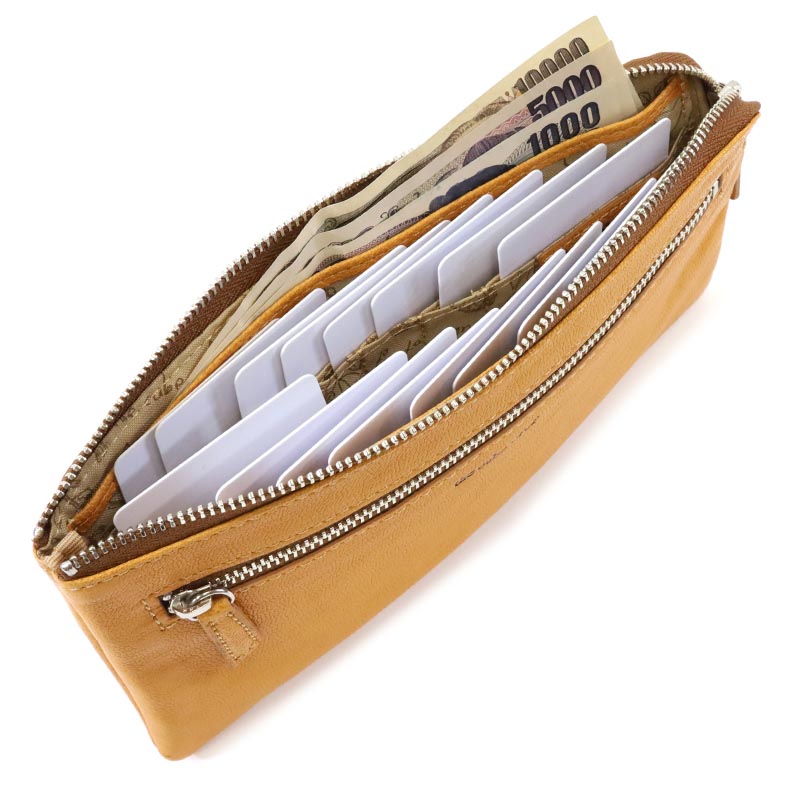 【ザ キューブ オブ エフ】 ソイル ポーチウォレット [109112] ／イエロー 財布・小物 マルショウエンドウ オンラインショップ