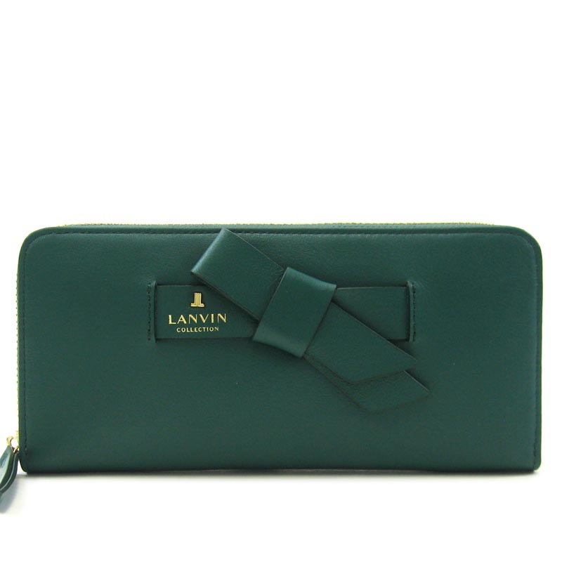 ランバン コレクション】 ラペリ パース ラウンドファスナー長財布 [65