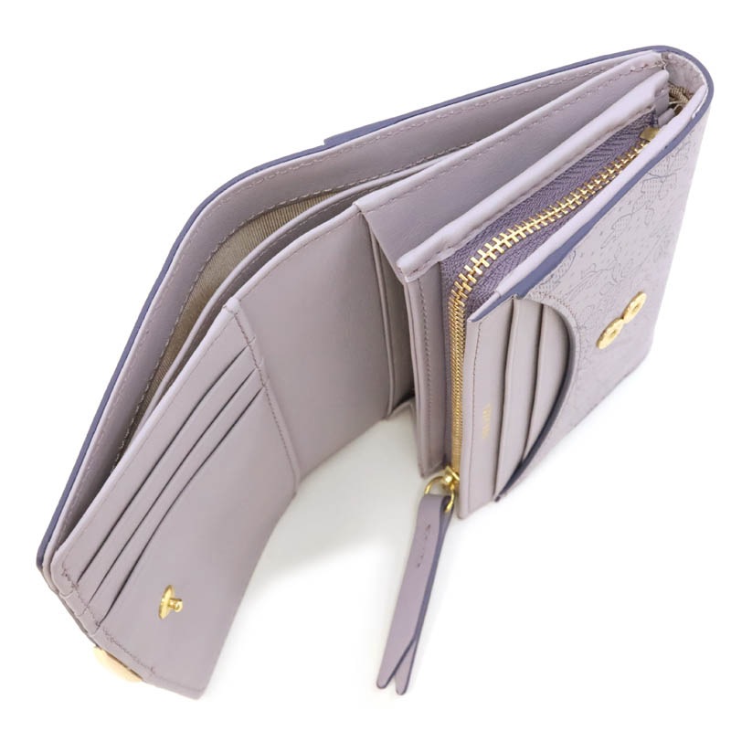 ニナ リッチ】ダンテル パース 2つ折り財布 ファスナー式小銭入れ