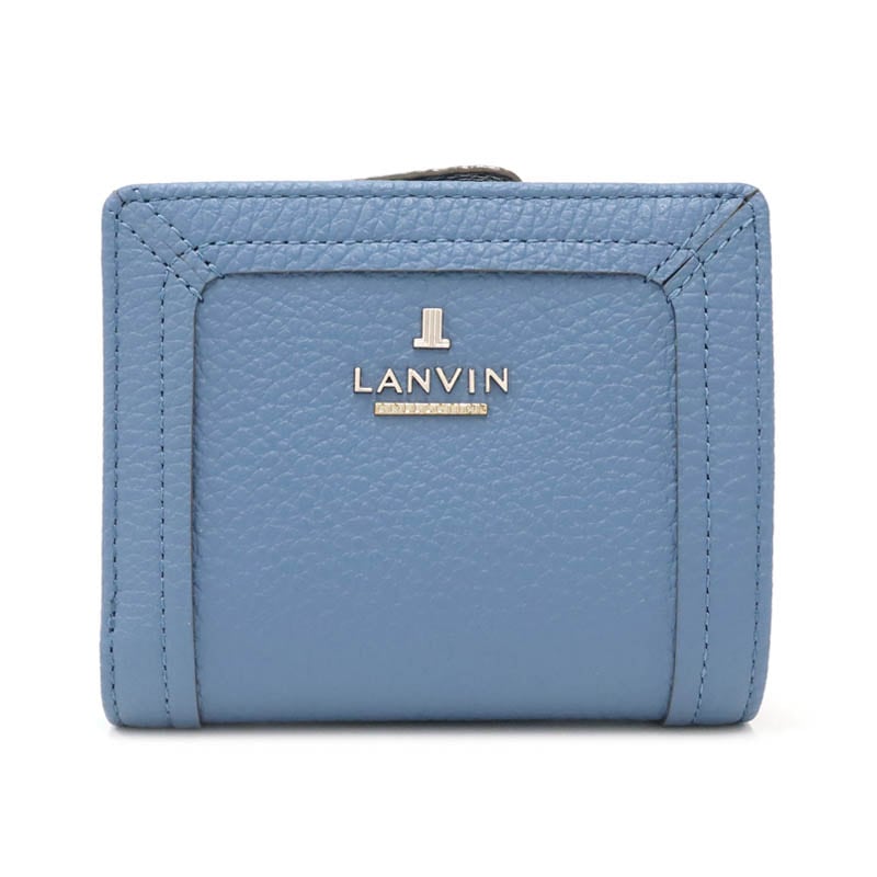 ランバン コレクション】 レジェ パース 2つ折り財布 外ファスナー