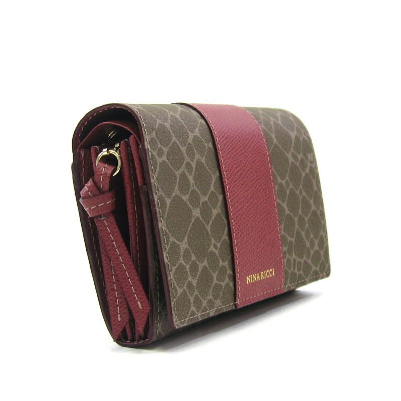 ニナ リッチ】 グレインヌーボー パース 2つ折り財布