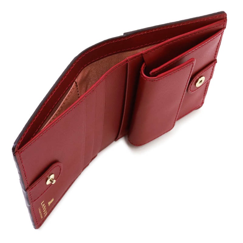 ランバン コレクション】 フェリア パース 2つ折りコンパクト財布 [65