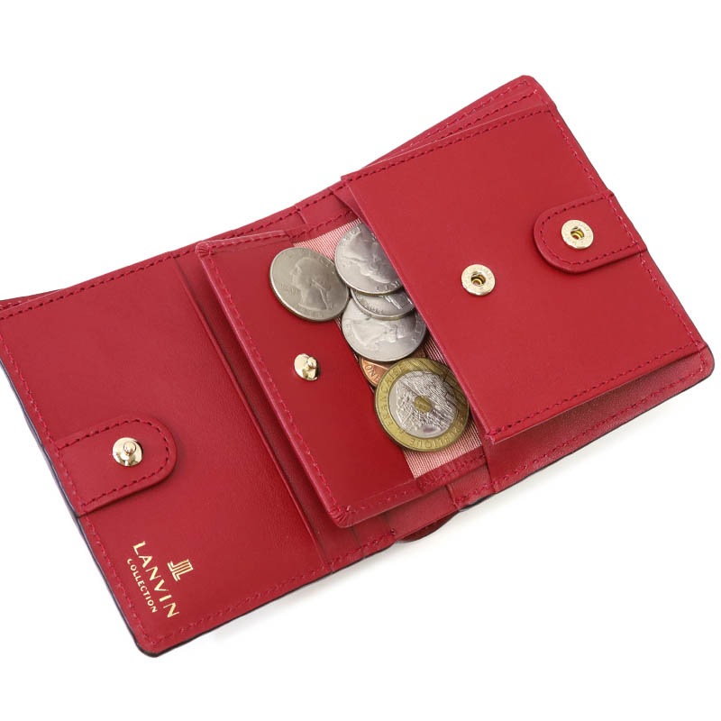 ランバン コレクション】 フェリア パース 2つ折りコンパクト財布 [65