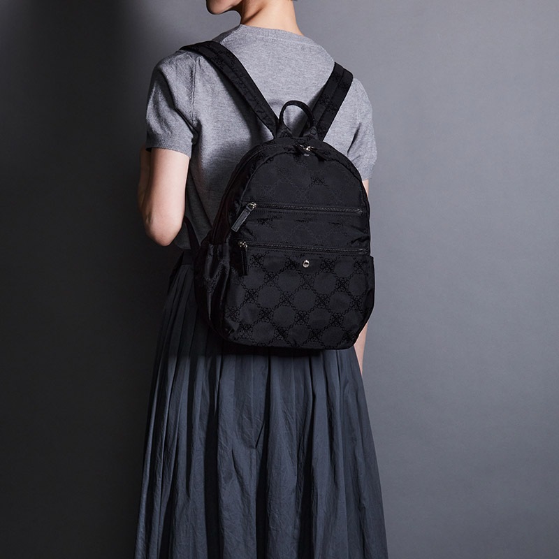 SCHOZON ショゾン 11-2005 リエート リュックサック トラベルバッグシリーズ ブラック 日本製 撥水 エレガント 普段使い 母の日 敬老の日 プレゼント ギフト ショゾン】 リエート リュックサック [11-2005] ／ ブラック | SCHOZON