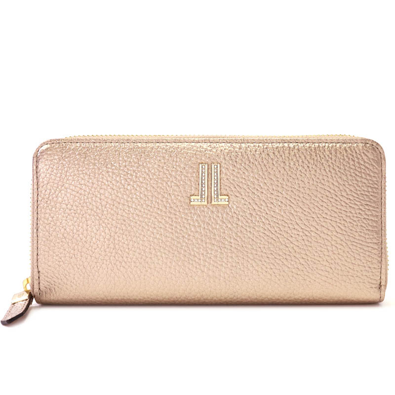 【新品】ランバンコレクション✨ラブレーパース ラウンドファスナー 長財布 黒 ランバン コレクション】 ラブレー パース ラウンドファスナー長