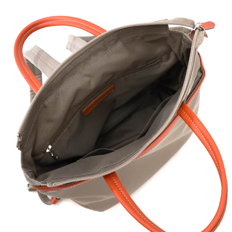 ショゾン】 プリート リュックサック [11-2204] ／ オレンジ | SCHOZON