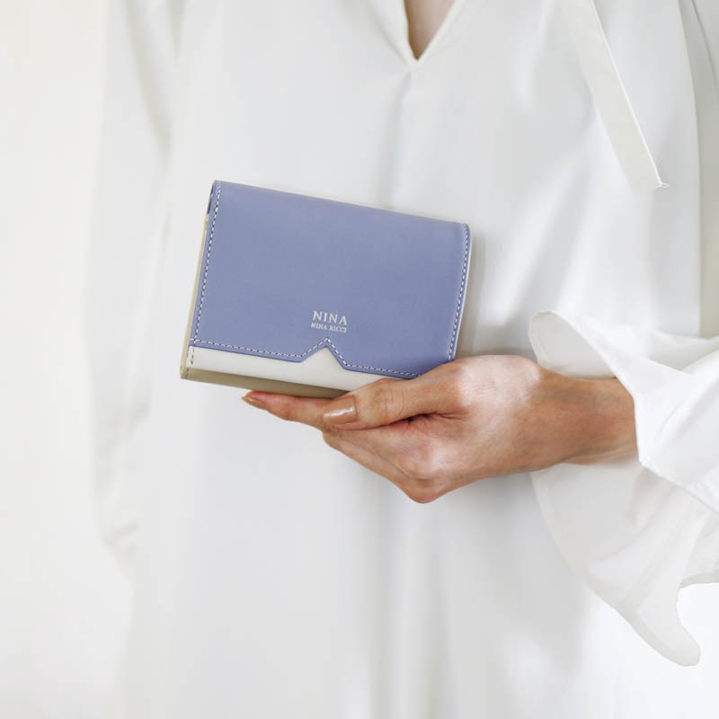 ニナ・ニナ リッチ】 タングラム パース 2つ折り財布 [35-3002
