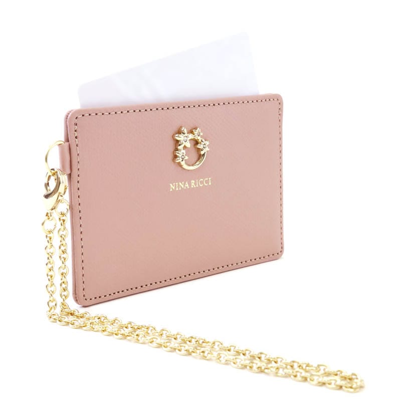ニナ リッチ】ジャルダン パース パスケース [85-1165]／ピンク | NINA