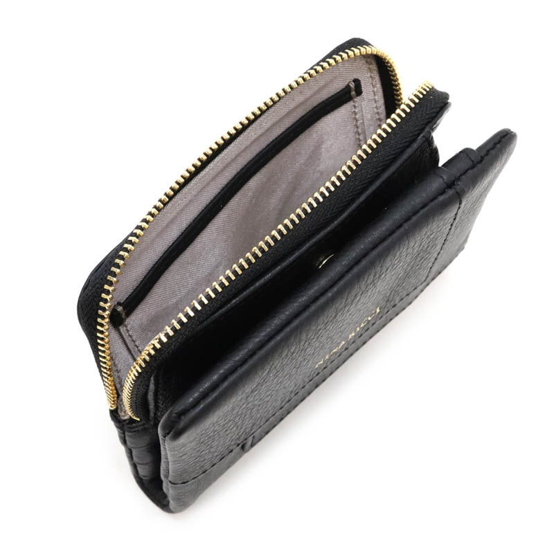 ニナ リッチ】ストラクチャー パース 2つ折り財布 外ファスナー ニナ リッチ】ストラクチャー パース 2つ折り財布 外ファスナー