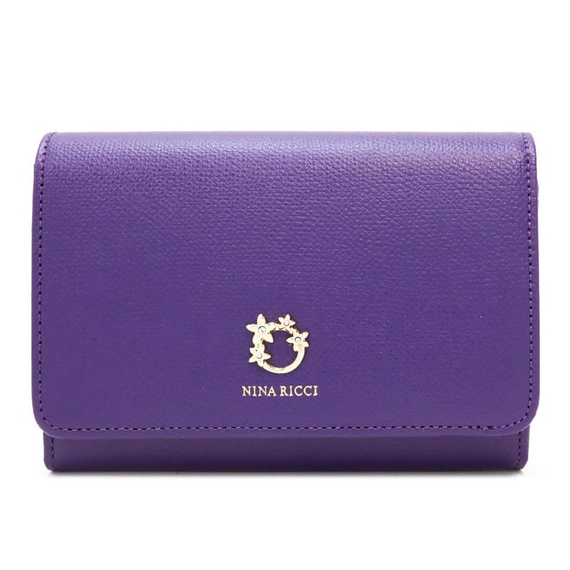 ニナ リッチ】ジャルダン パース 2つ折り財布 [85-1161