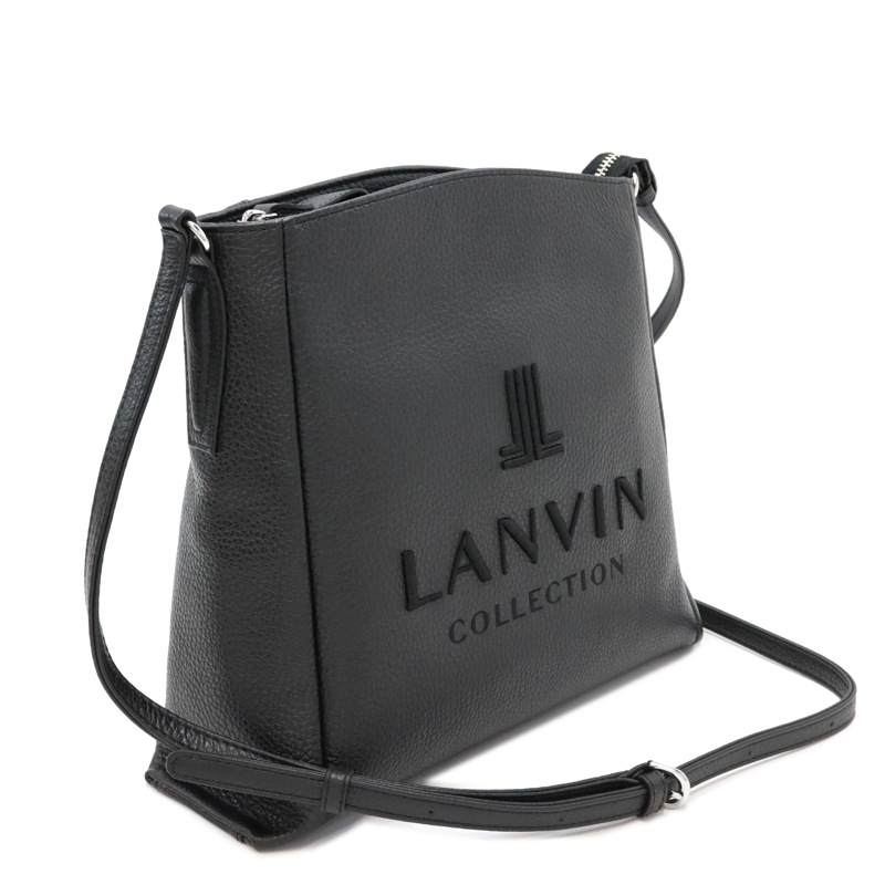 新品タグ付きLANVIN COLLECTION ショルダーバッグラムスキンファー Amazon | [ランバン オン ブルー] パッフィー ショルダーバッグ ピンク