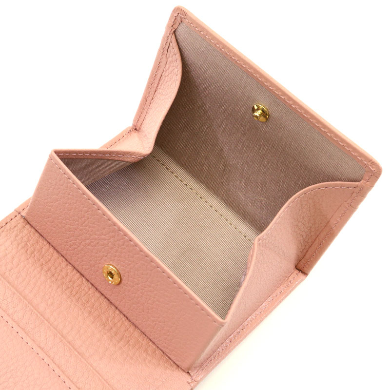 NINA RICCI タマラ パース ２つ折り財布 ボックス型小銭入れタイプ ニナ リッチ】 タマラ パース 2つ折り財布 ボックス型小銭入れタイプ