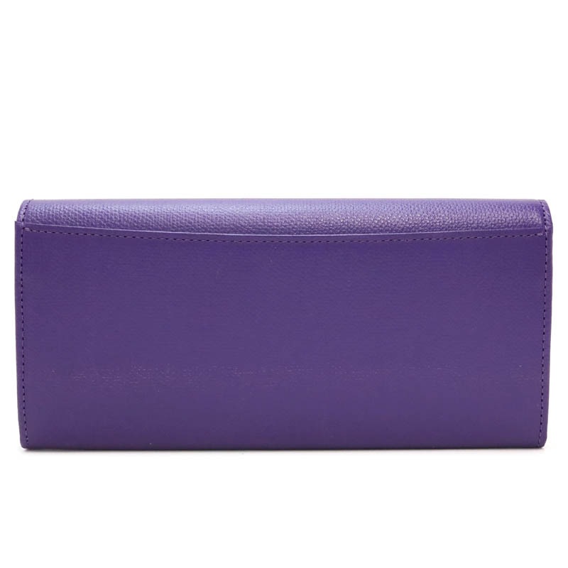 ニナ リッチ】ジャルダン パース かぶせ長財布 [85-1164]／パープル