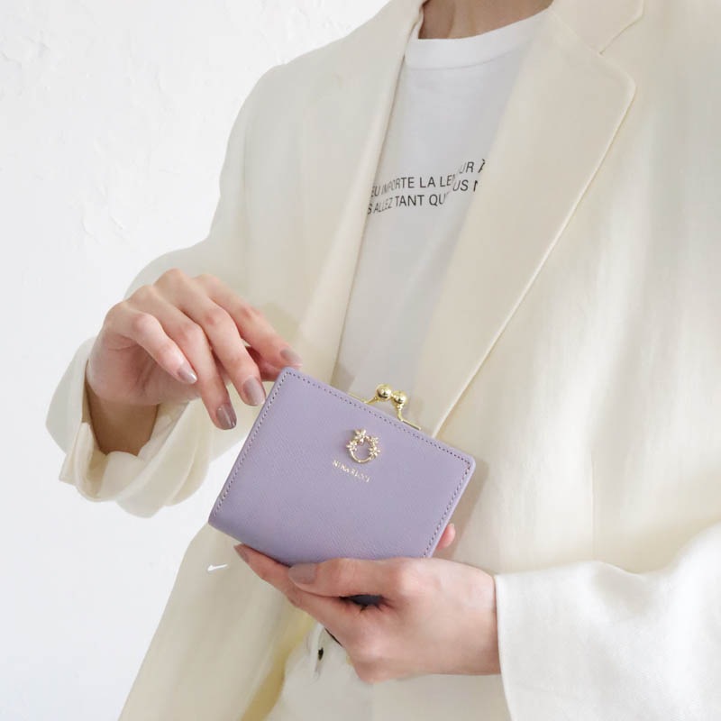 ニナ リッチ】 ジャルダン パース 2つ折り財布 口金式小銭入れタイプ