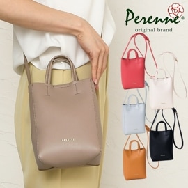 PERENNEペレンネ ミニショルダーバッグ★ワンポイントロゴ デザインミニバッグPERENNE【40％OFF】【メーカー直販】503