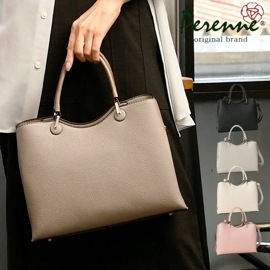 PERENNE ペレンネ エコレザー 2wayショルダー付きハンドバッグ【メーカー直販】20127