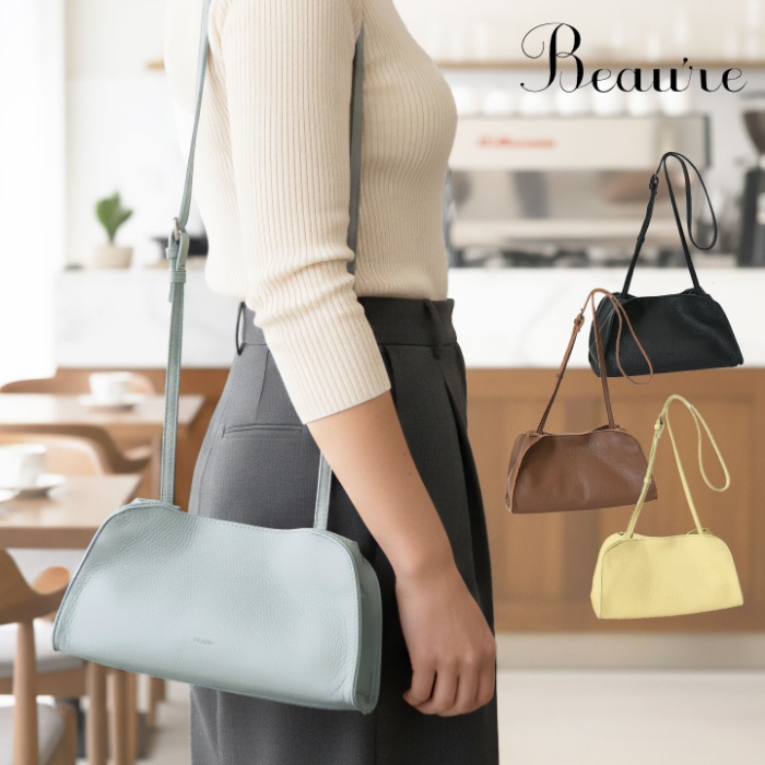 Beaure ヴュレ レディースバッグ 本革 牛革 ショルダーバッグ B-26118