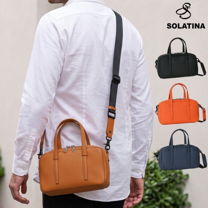 SOLATINA ソラチナ バッグ SBI-00023 本革 軽量 軽い 2way ハンドバッグ ショルダーバッグ 牛革 レザー ユニセックス メンズバッグ