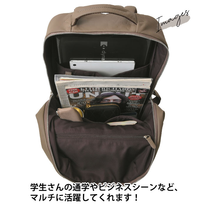 SEEKER シーカー SKB-MT17 本革牛革 カウレザーマット仕上げ 大容量 リュック メンズ レディース バックパック