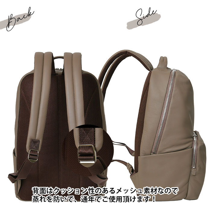 SEEKER シーカー SKB-MT17 本革牛革 カウレザーマット仕上げ 大容量 リュック メンズ レディース バックパック