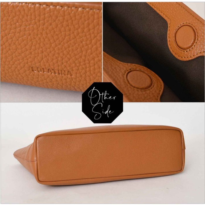 SOLATINA ソラチナ バッグ SBI-00018 横型 本革 a4 13inchトートバッグ 牛革 レザー メンズバッグ レディースA4バッグ