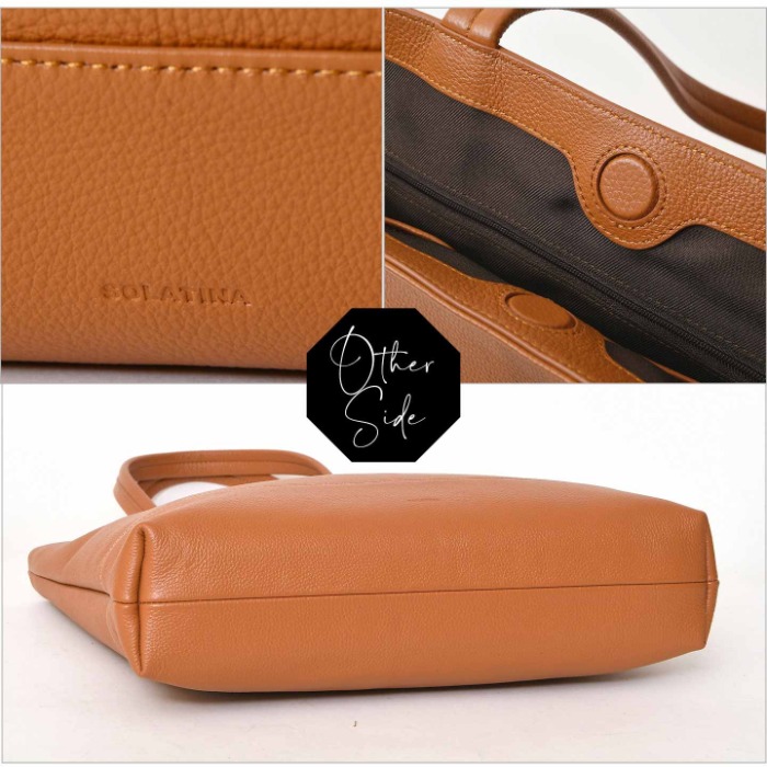 SOLATINA ソラチナ バッグ SBI-00019 横型 本革 a4 トートバッグ 牛革 レザー メンズバッグ レディースA4バッグ