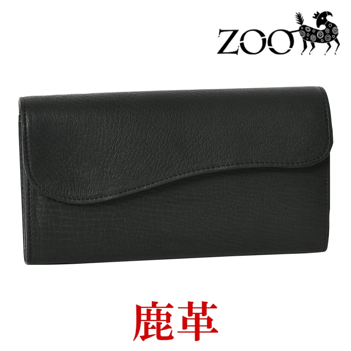 ZOO(ズー) ZLW-155 日本製 本革 鹿革 ホワイトテールディアスキン かぶせ長