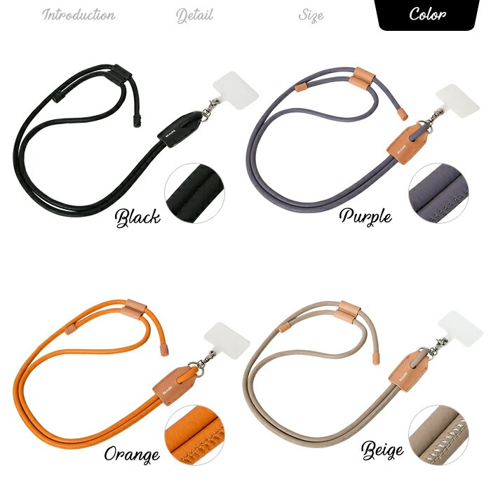 [メール便送料無料] Beaure ヴュレ バッグ 本革 スマホストラップ B-23101