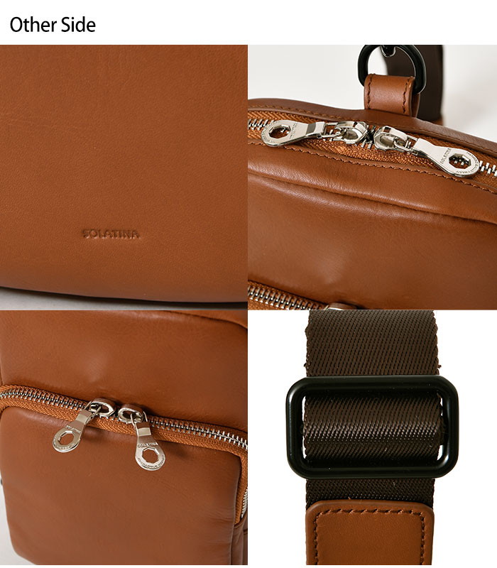 SOLATINA(ソラチナ) SBG-00081メンズ本革 ボディバッグ ショルダーバッグ