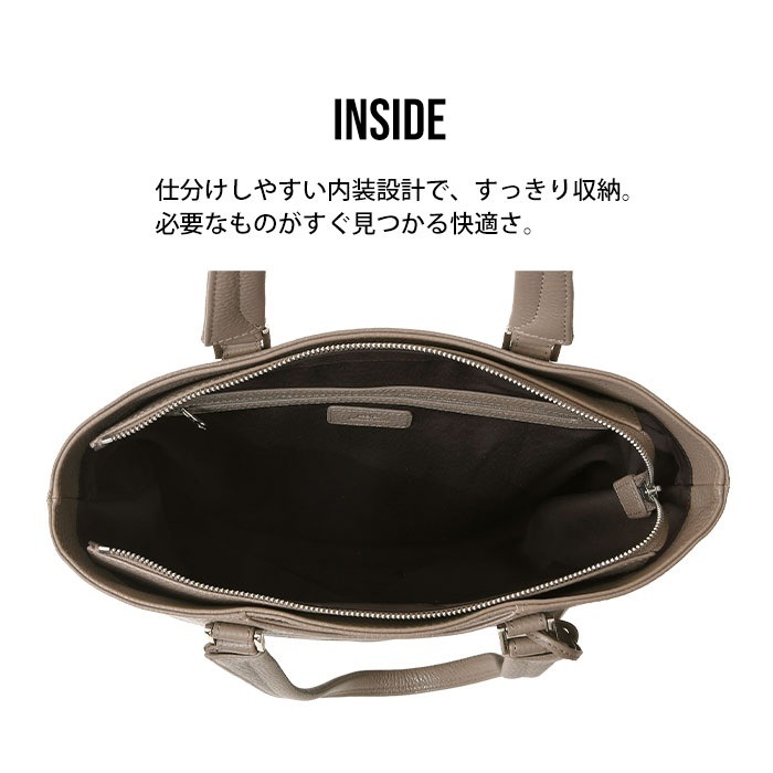 SEEKER シーカー SKB-GS08 シュリンクレザー A4 本革 メンズトートバッグ レディース ショルダー バッグ 肩掛け 鞄 レザーバッグ