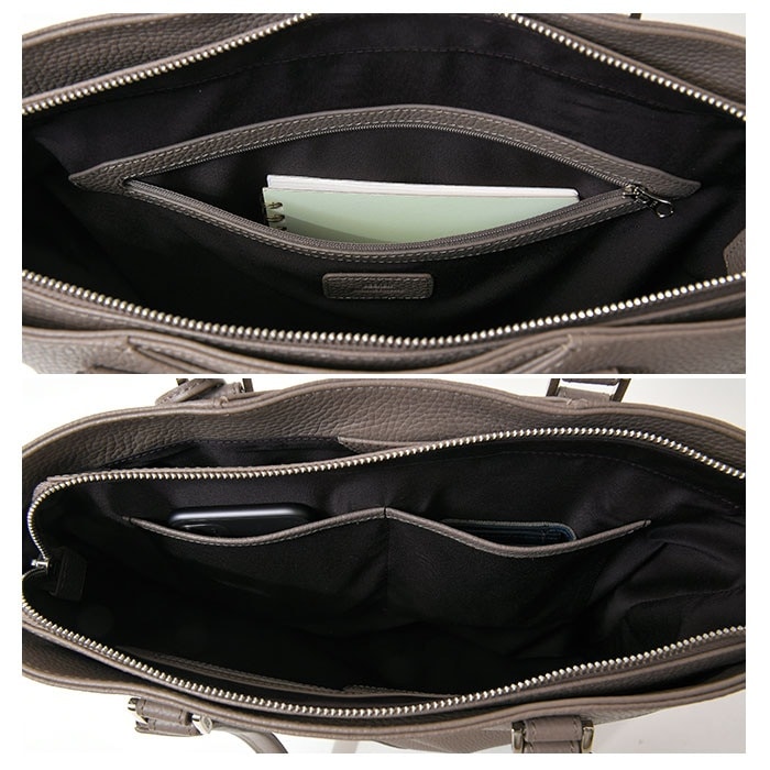 SEEKER シーカー SKB-GS08 シュリンクレザー A4 本革 メンズトートバッグ レディース ショルダー バッグ 肩掛け 鞄 レザーバッグ