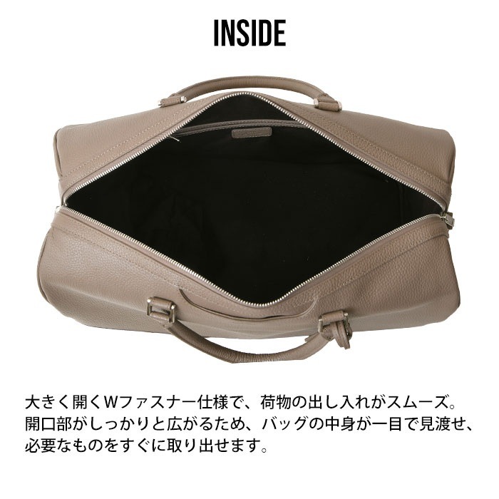 SEEKER シーカー SKB-GS10 シュリンクレザー 本革 2way ボストンバッグ メンズバッグ 肩掛け 鞄 レザー シーカーバッグ 