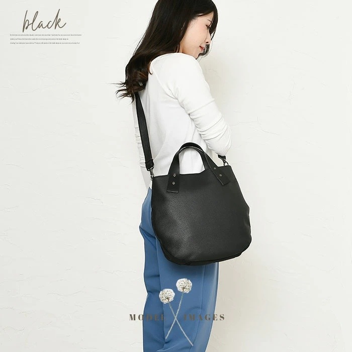 Lahella ラヘラ L-248 レディースブランドバッグ 日本製 本革牛革 2way 