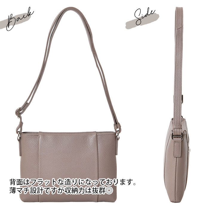 SEEKER シーカー SKB-FL03  本革 シュリンクレザー 本革 ショルダーバッグ 肩掛け メンズ レディース カジュアルバッグ