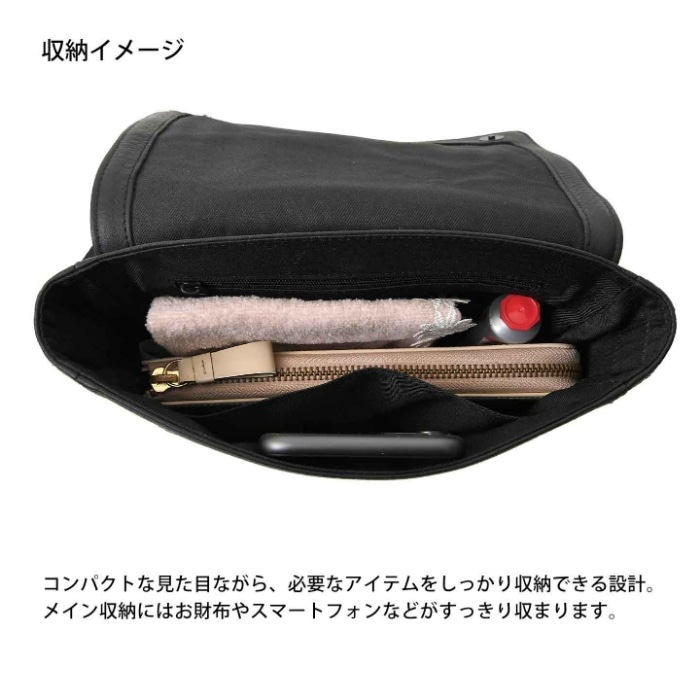 waku ワク WK-0103 ソフト 本革 牛革 メンズ レディースショルダーバッグ 肩掛け 斜め掛け ユニセックス レザーショルダー バッグ 
