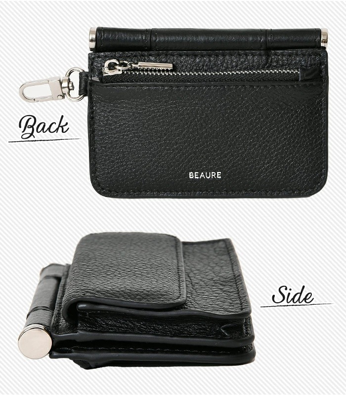 Beaure ヴュレ レディースバッグ 本革 牛革 マルチウォレットバッグ フラグメントケース B-23405