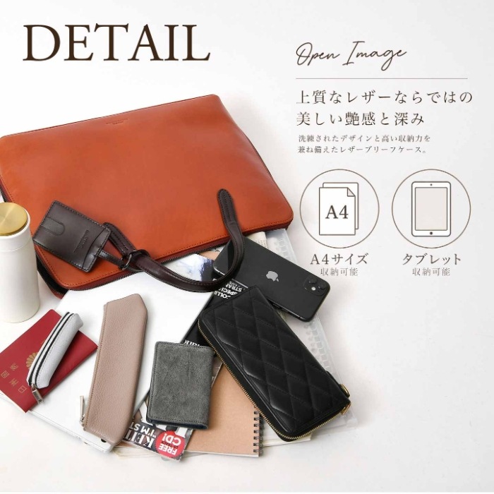 JOYA ジョヤ J4311 ブリーフケース 本革 牛革 a4レザーバッグ メンズ カジュアル タブレット パソコン ビジネストートバッグ 