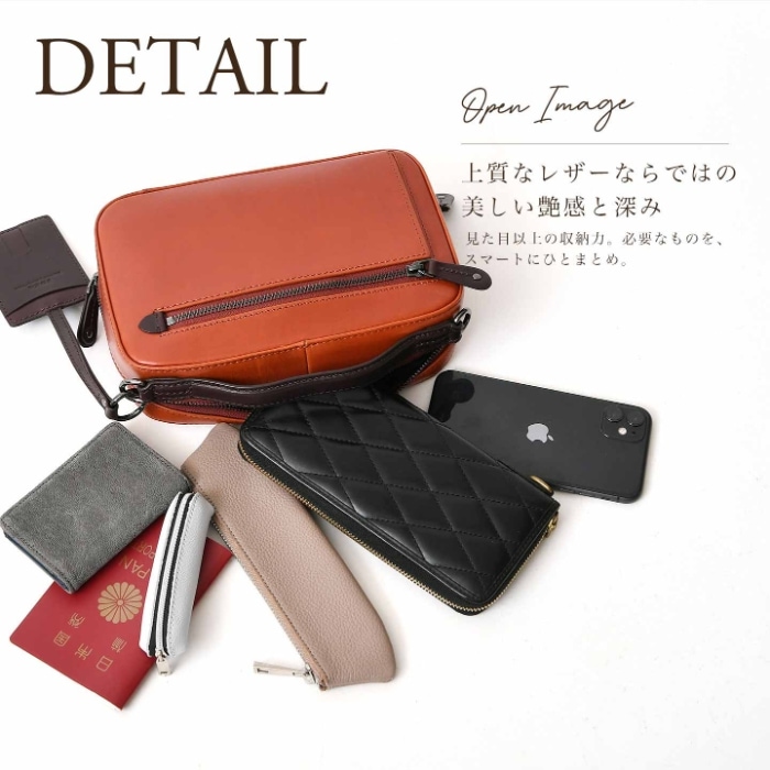 JOYA ジョヤ J4314  本革 牛革 2wayレザーショルダーバッグ メンズ カジュアル 
