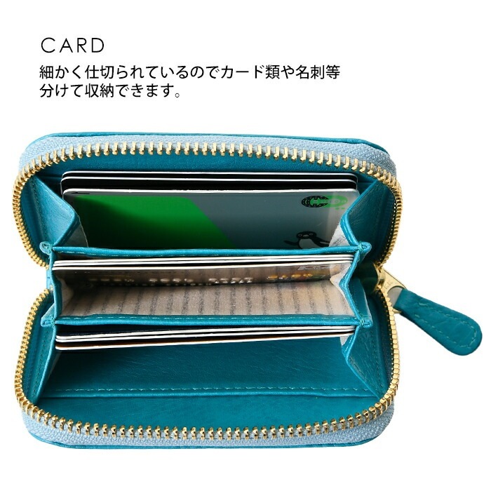 moz モズ 本革 ラウンドファスナー短財布 エルク ヘラジカ スウェーデン  86017 