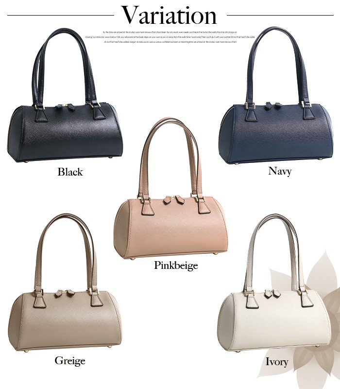 PERENNE ペレンネ ハンドバッグフォーマル 筒型ゴールド金具 【メーカー直販】 20171